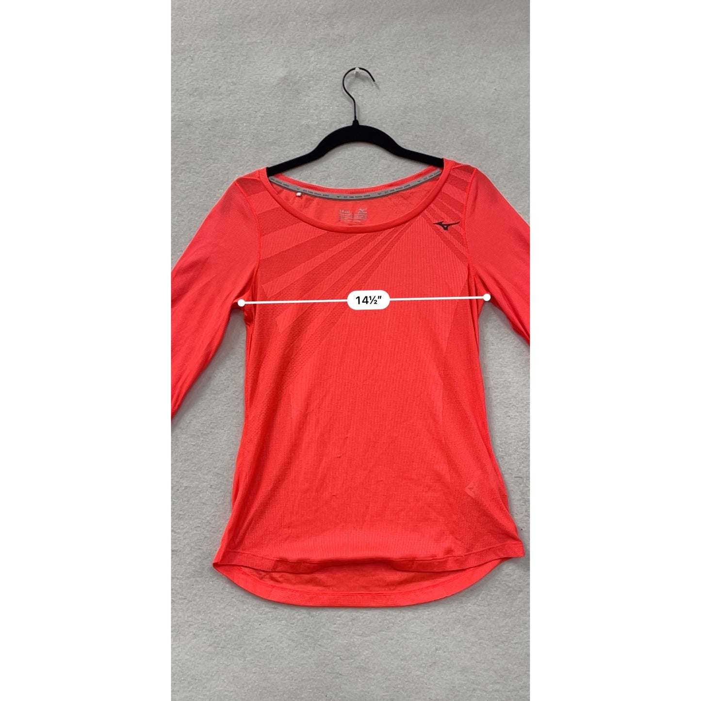 Mizuno Long Sleeve Running Shirt Small #8529