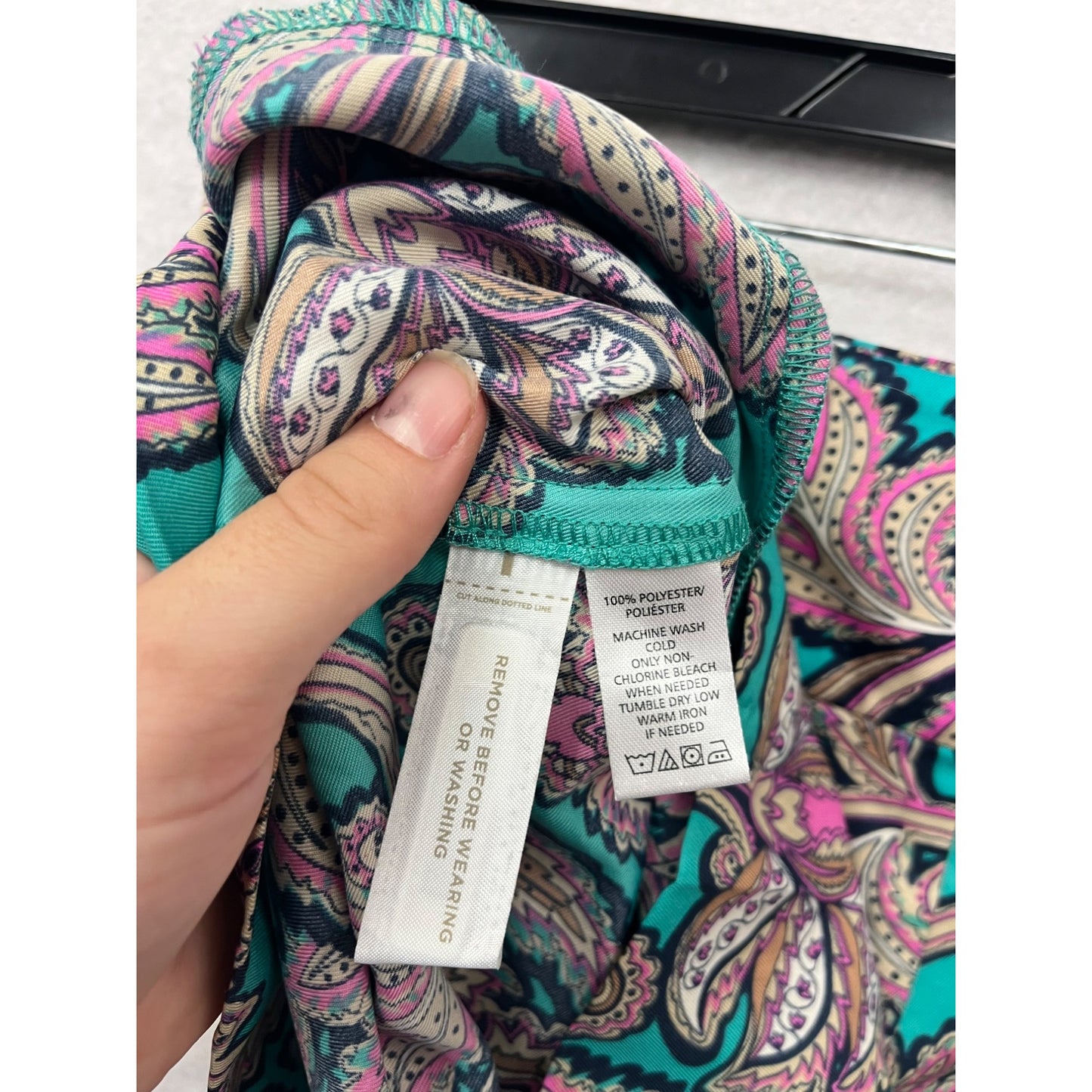 Loft Paisley Print Shorts Size 4 #493A