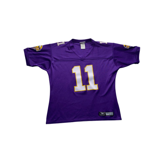 VintageReebok Youth Minnesota Vikings Culpepper #11 Purple NFL Jersey #7403