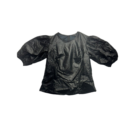 Express Faux Leather Top#3920