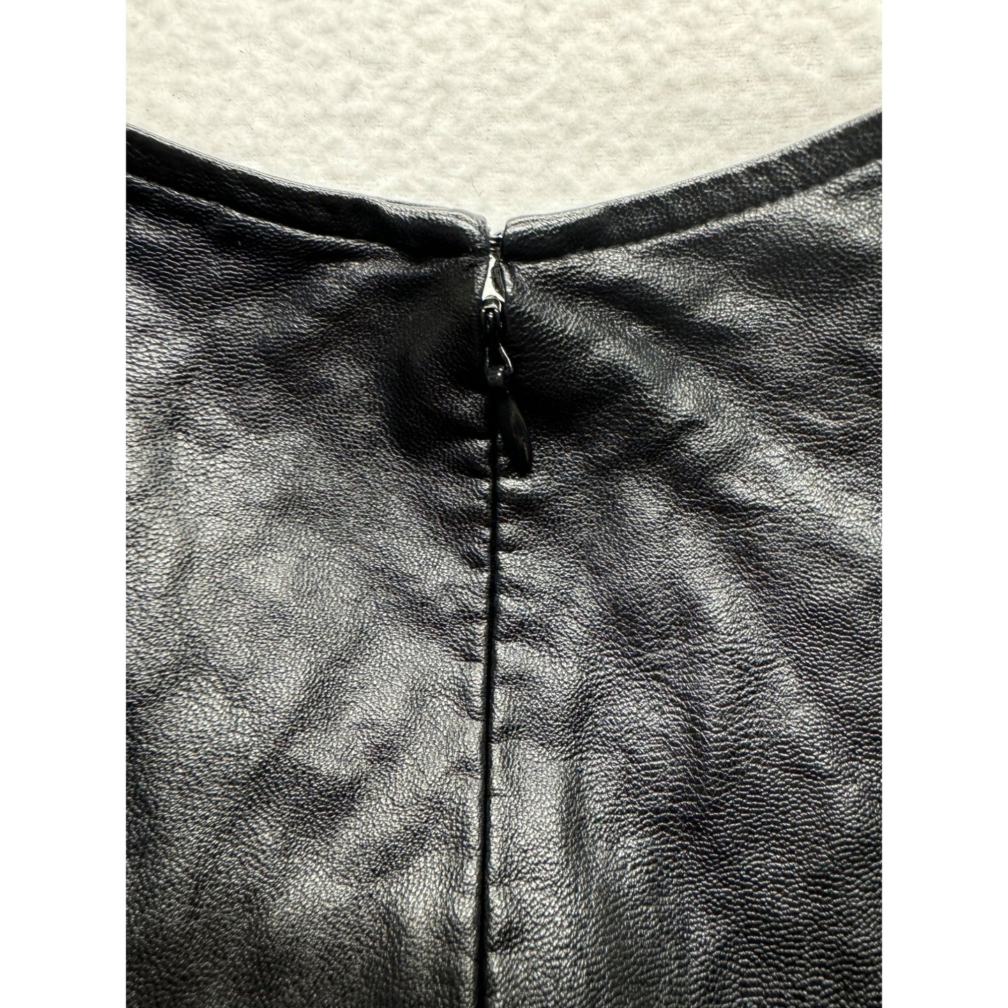 Express Faux Leather Top#3920