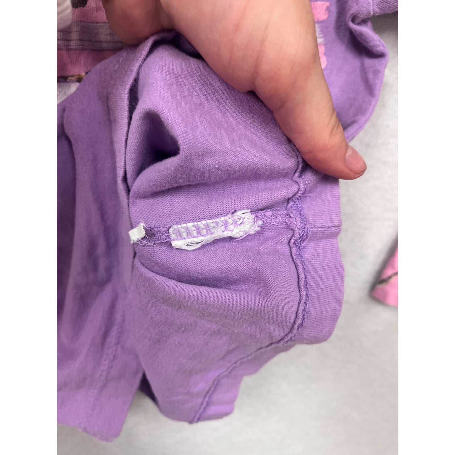 Buck Wear XS 2-4 Purple "I Love America" Long Sleeve T-Shirt #8630