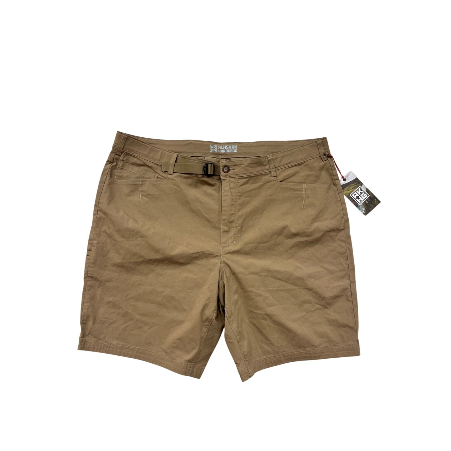Alaskan Hardgear Cargo Shorts Tan Size 34 #8951
