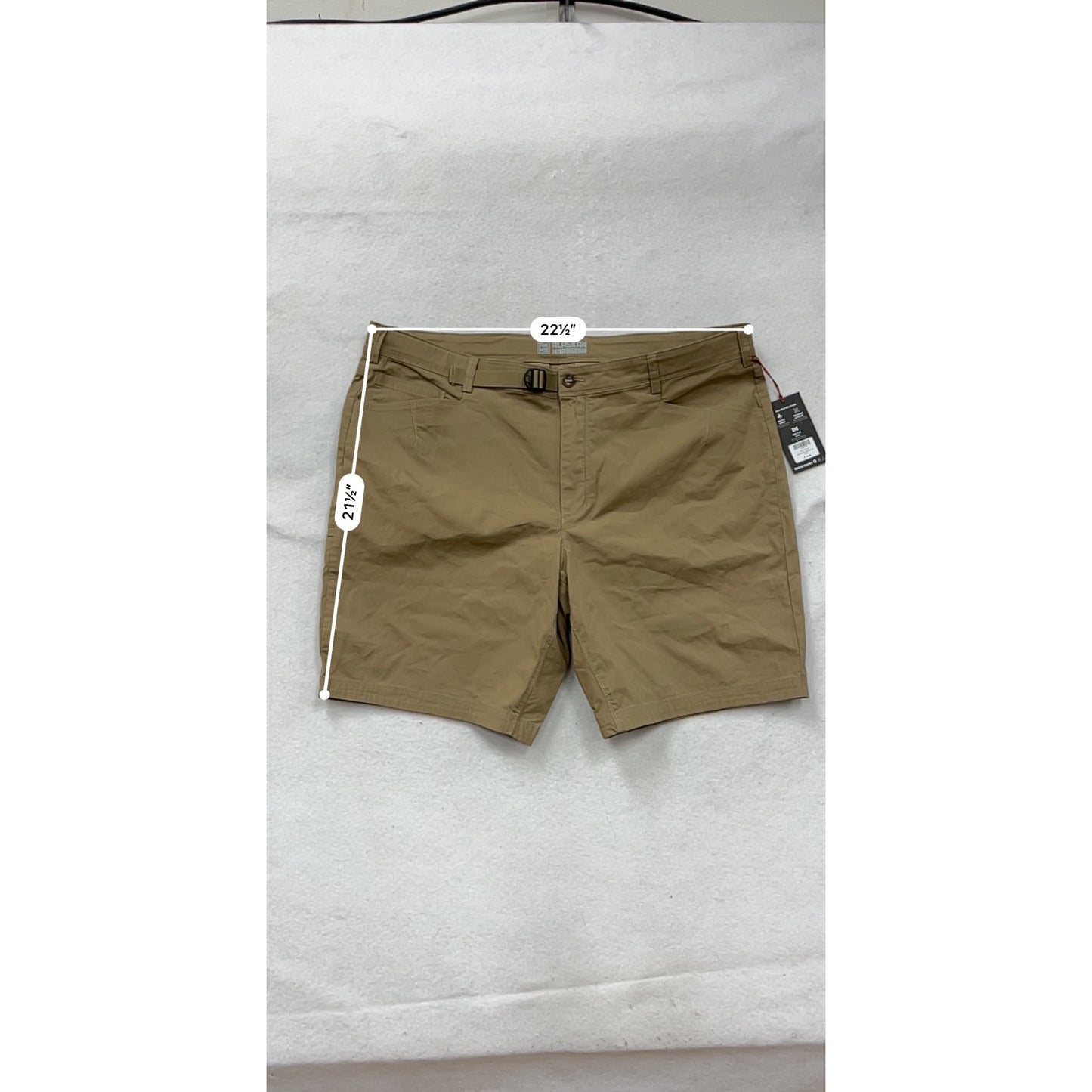 Alaskan Hardgear Cargo Shorts Tan Size 34 #8951