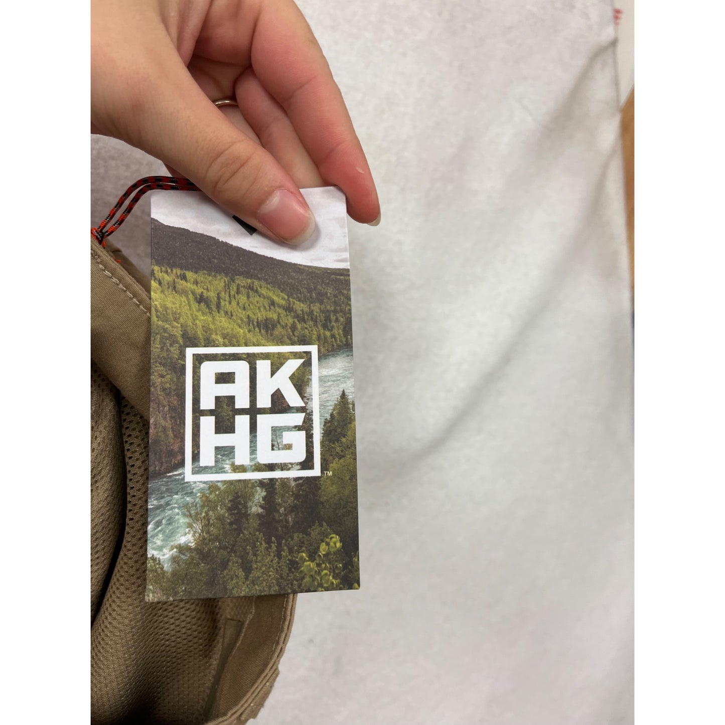 Alaskan Hardgear Cargo Shorts Tan Size 34 #8951