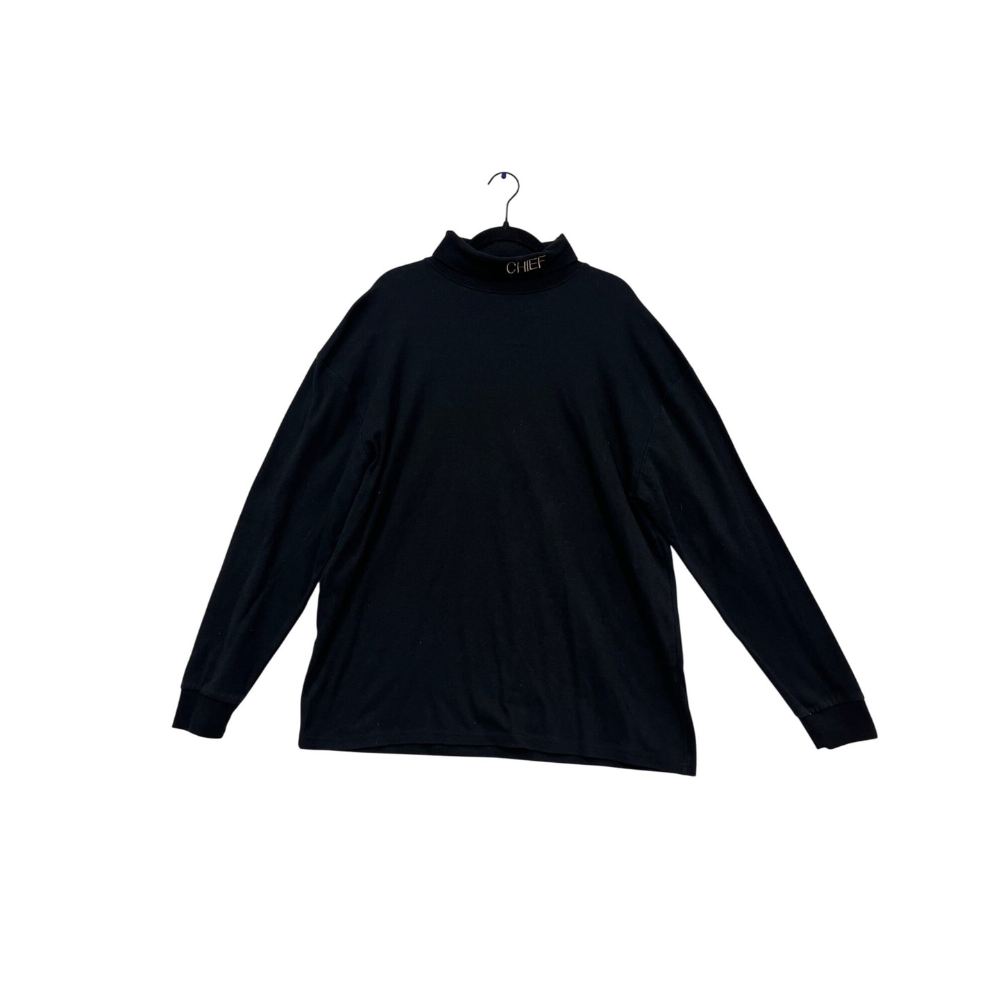 Galls Black Long Sleeve Mock Turtleneck Shirt Size 2XL #629A