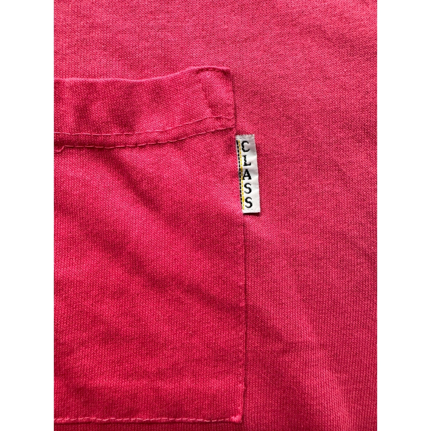 Classic II Red Pocket T-Shirt 42/22W USA Made Cotton Blend #20B