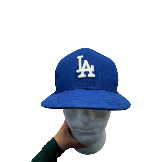 Los Angeles Dodgers Blue Snapback Hat By New Era With LA Logo 27B