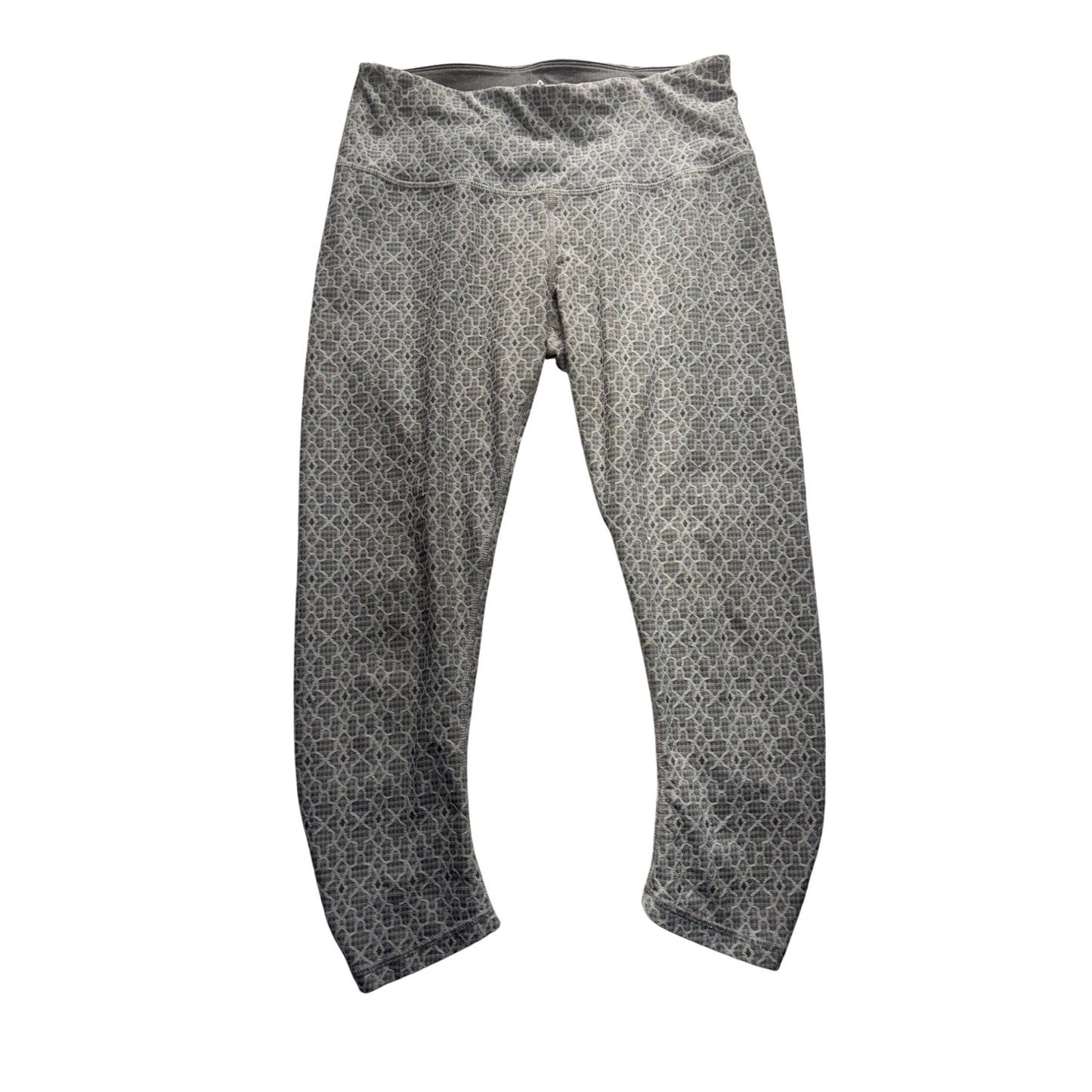 PrAna Gray Crop Leggings S Stretch Lightweight Activewear #9132