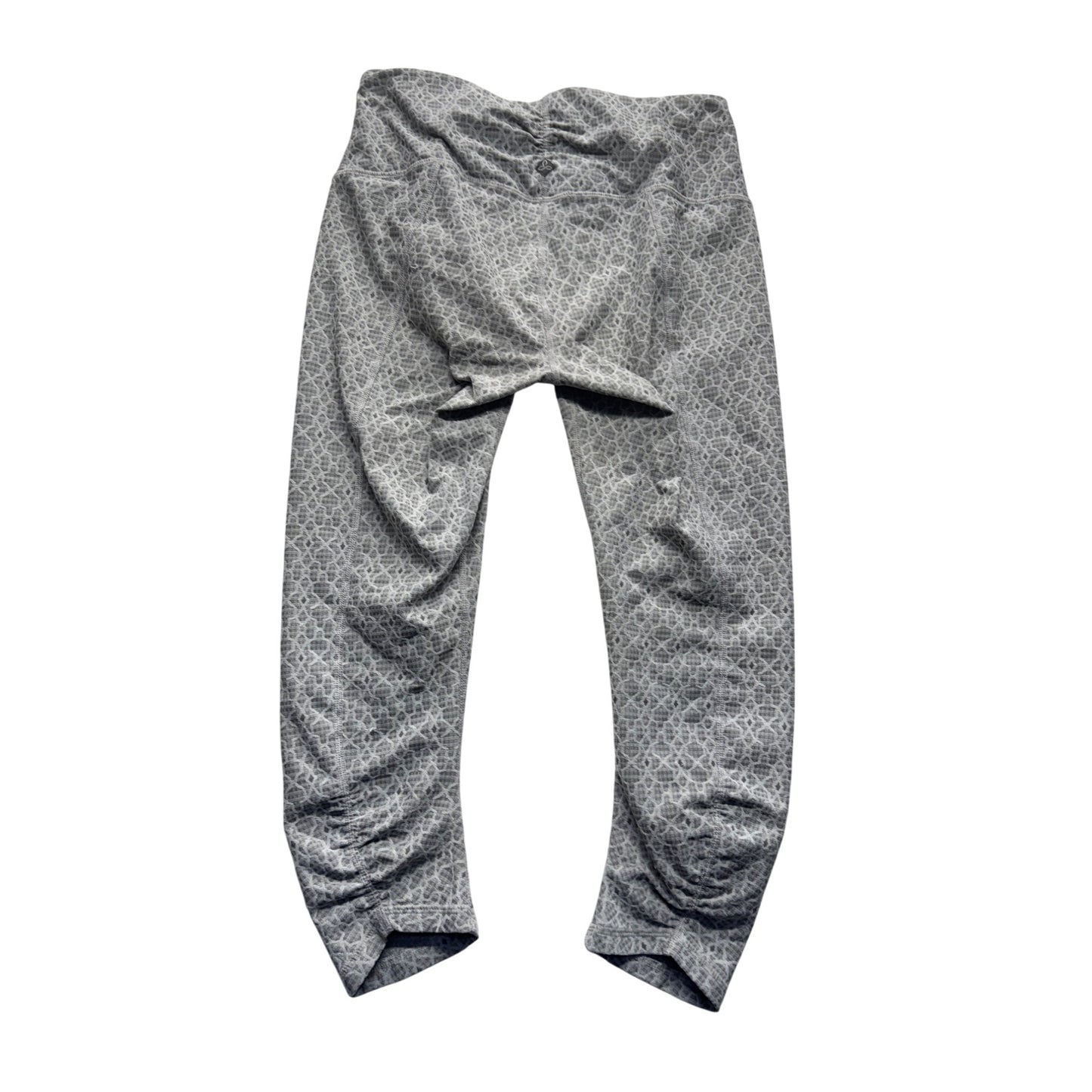 PrAna Gray Crop Leggings S Stretch Lightweight Activewear #9132