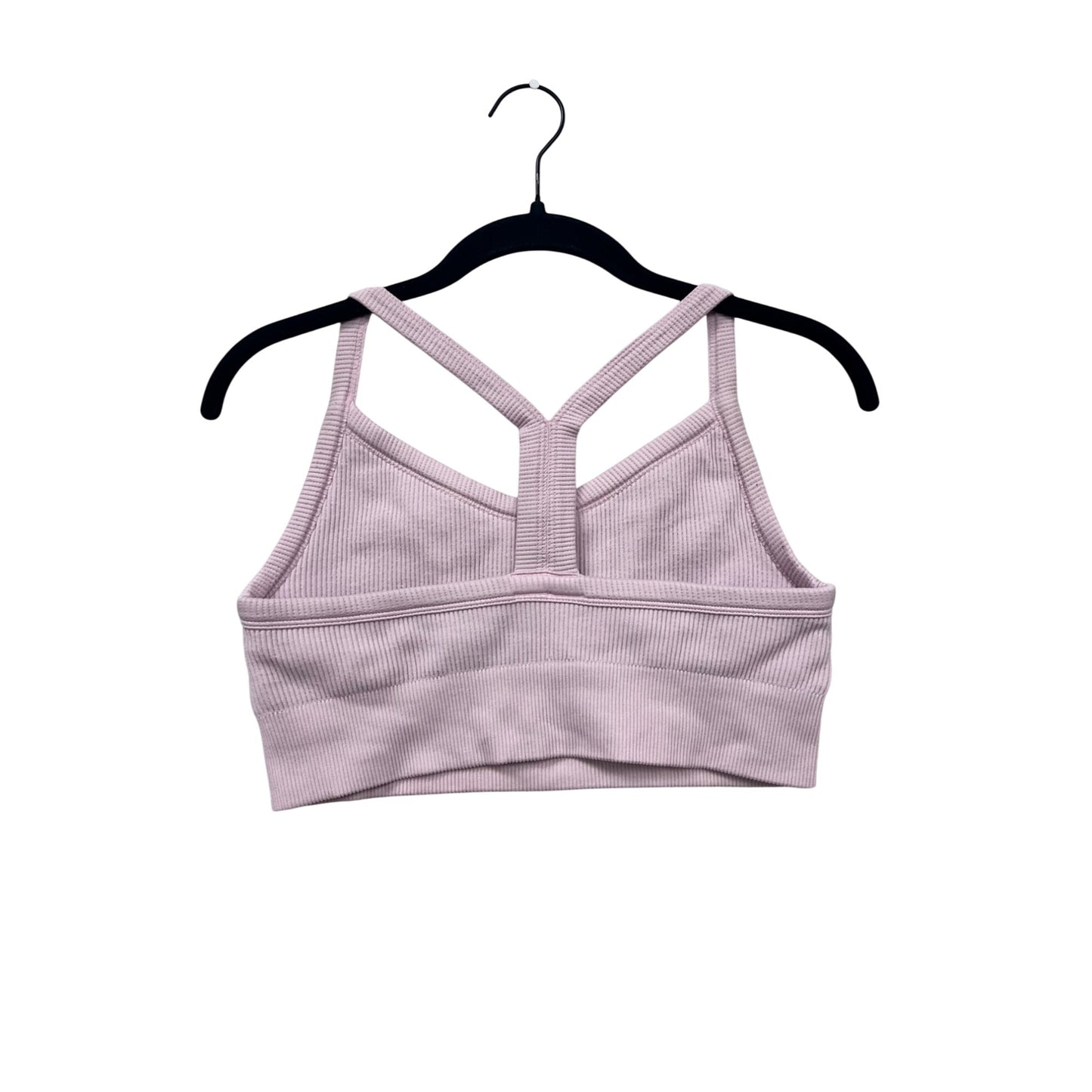 Puma Ribbed Pink Sports Bra US S #331A
