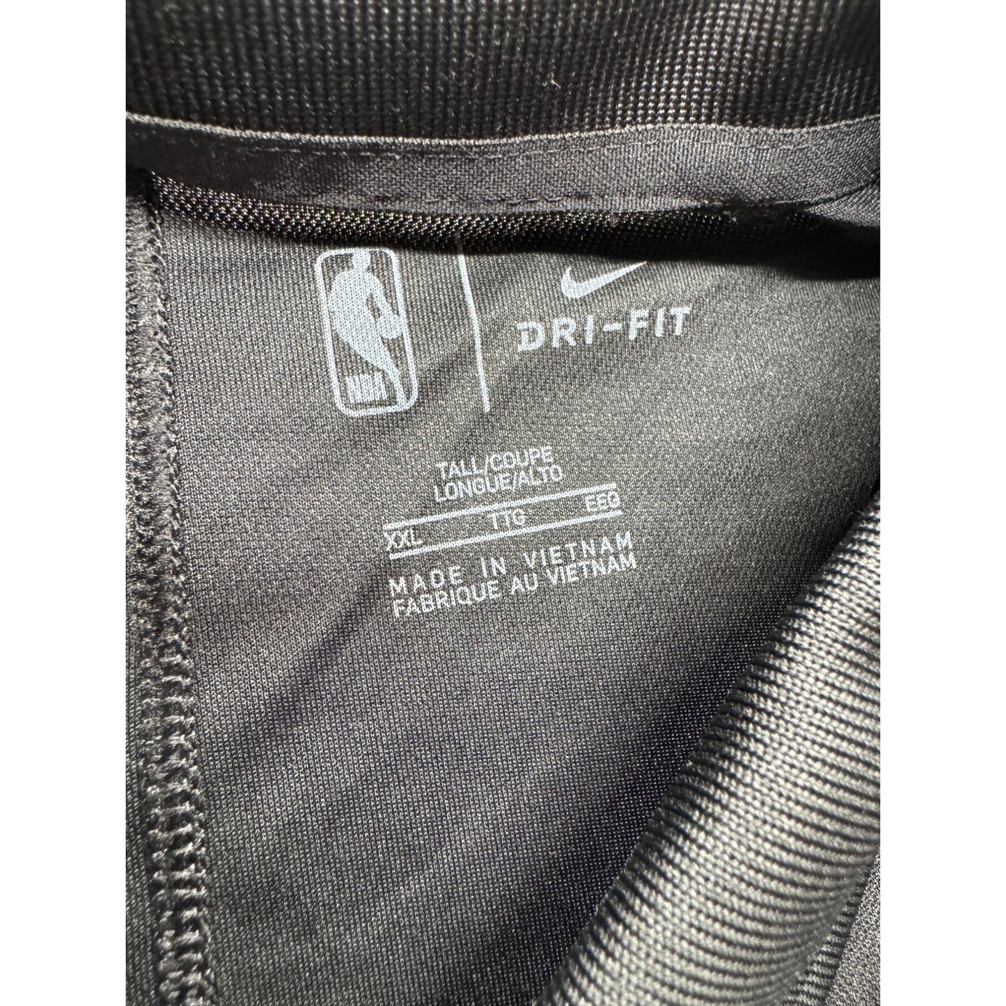 Nike Sacramento Kings Black Polo XXL NBA Logo Embroidered #9077