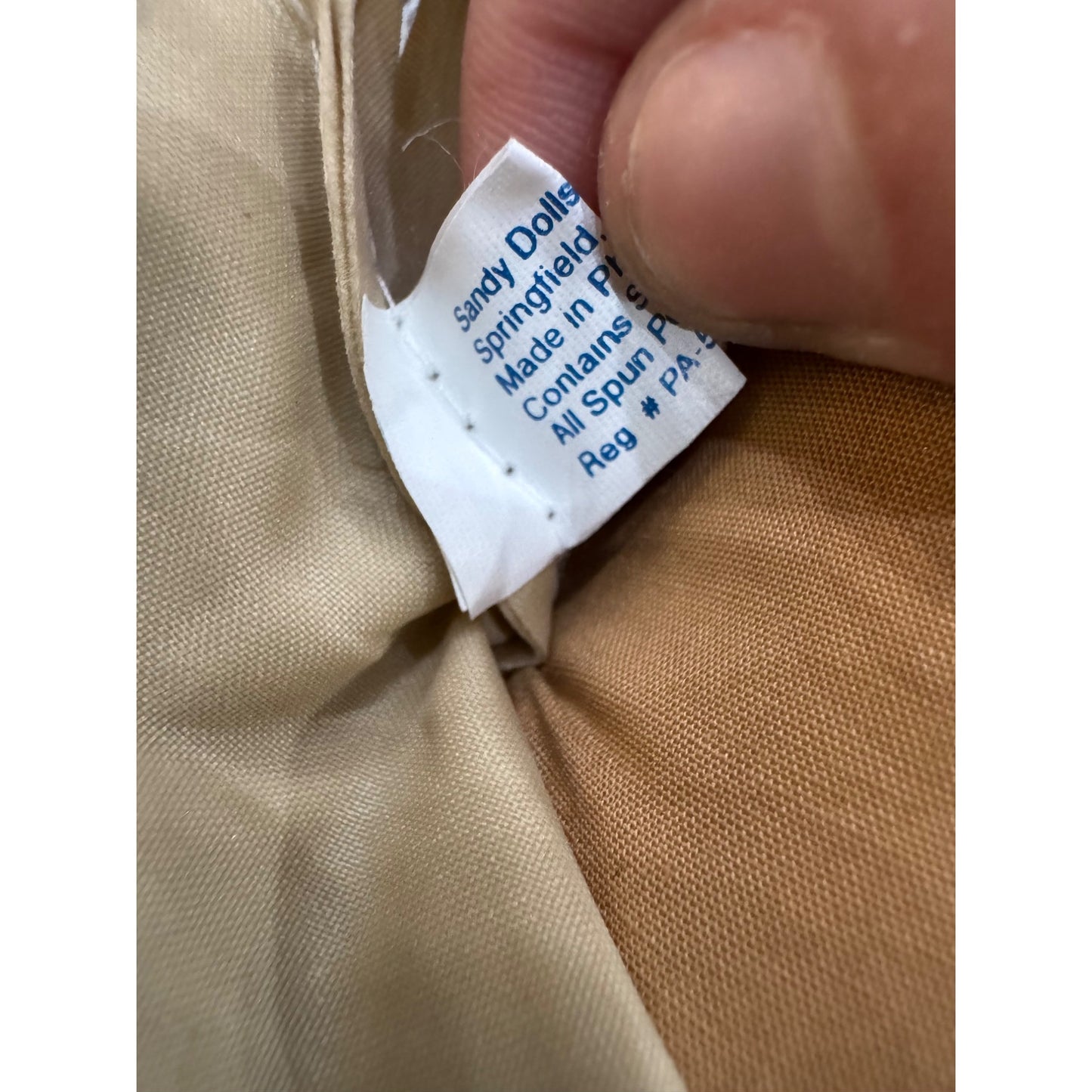 Native American Porcelain Doll Faux Suede Fringe Faux Fur Trim 14" Tall #419B