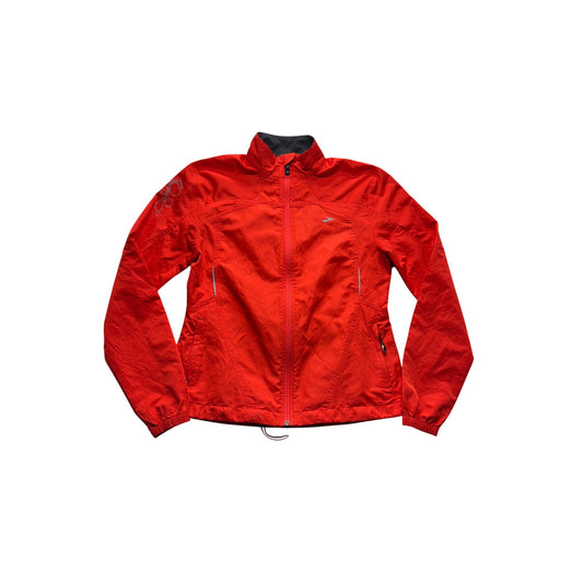 Brooks Red Windbreaker Jacket S #9189