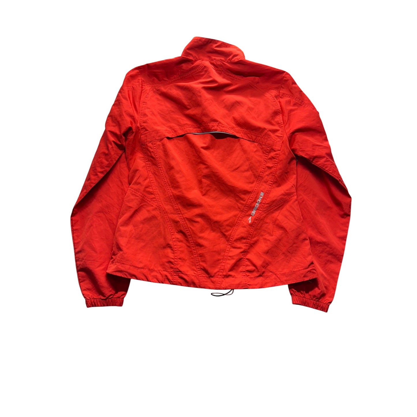 Brooks Red Windbreaker Jacket S #9189