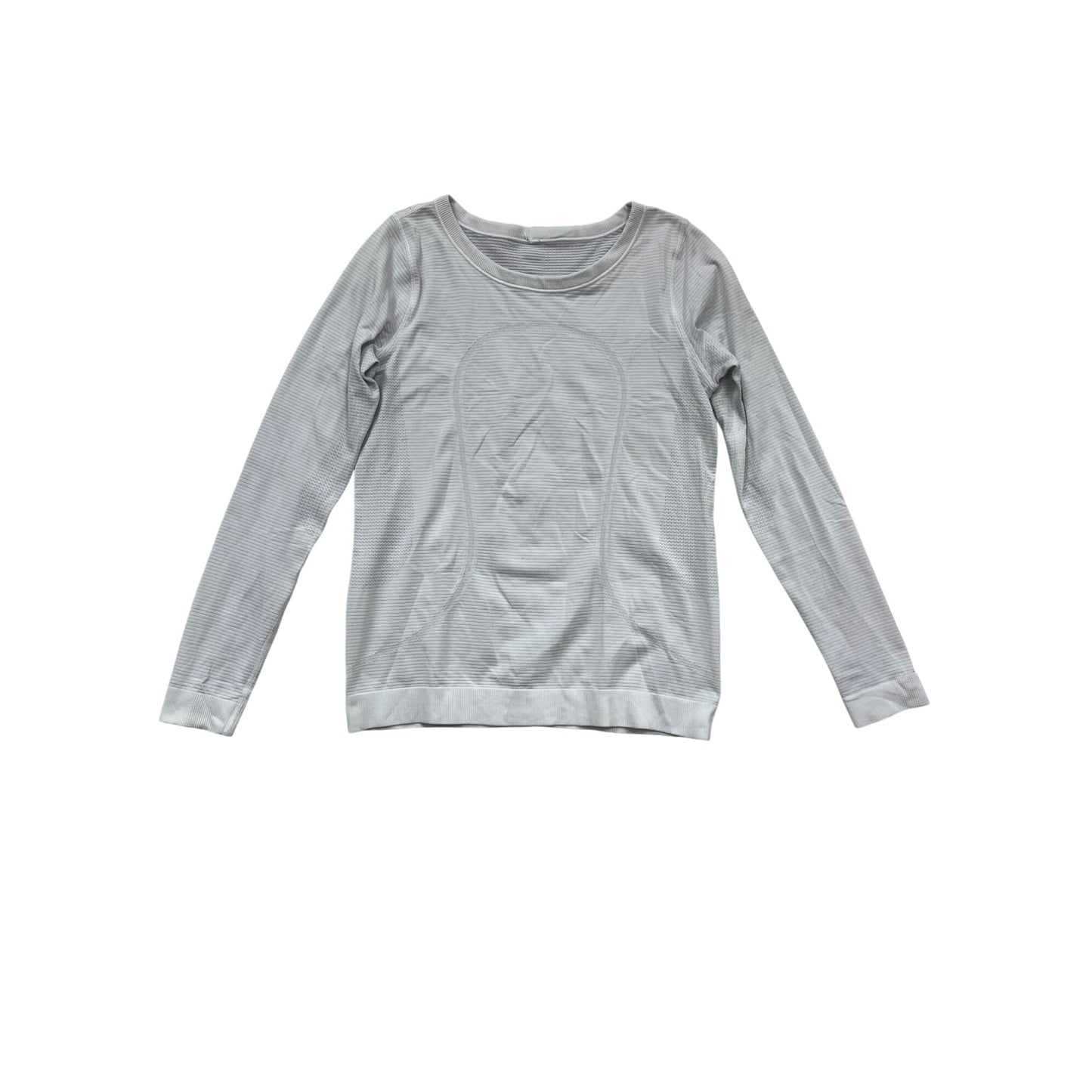 Lululemon White Long Sleeve Athletic Top #321A