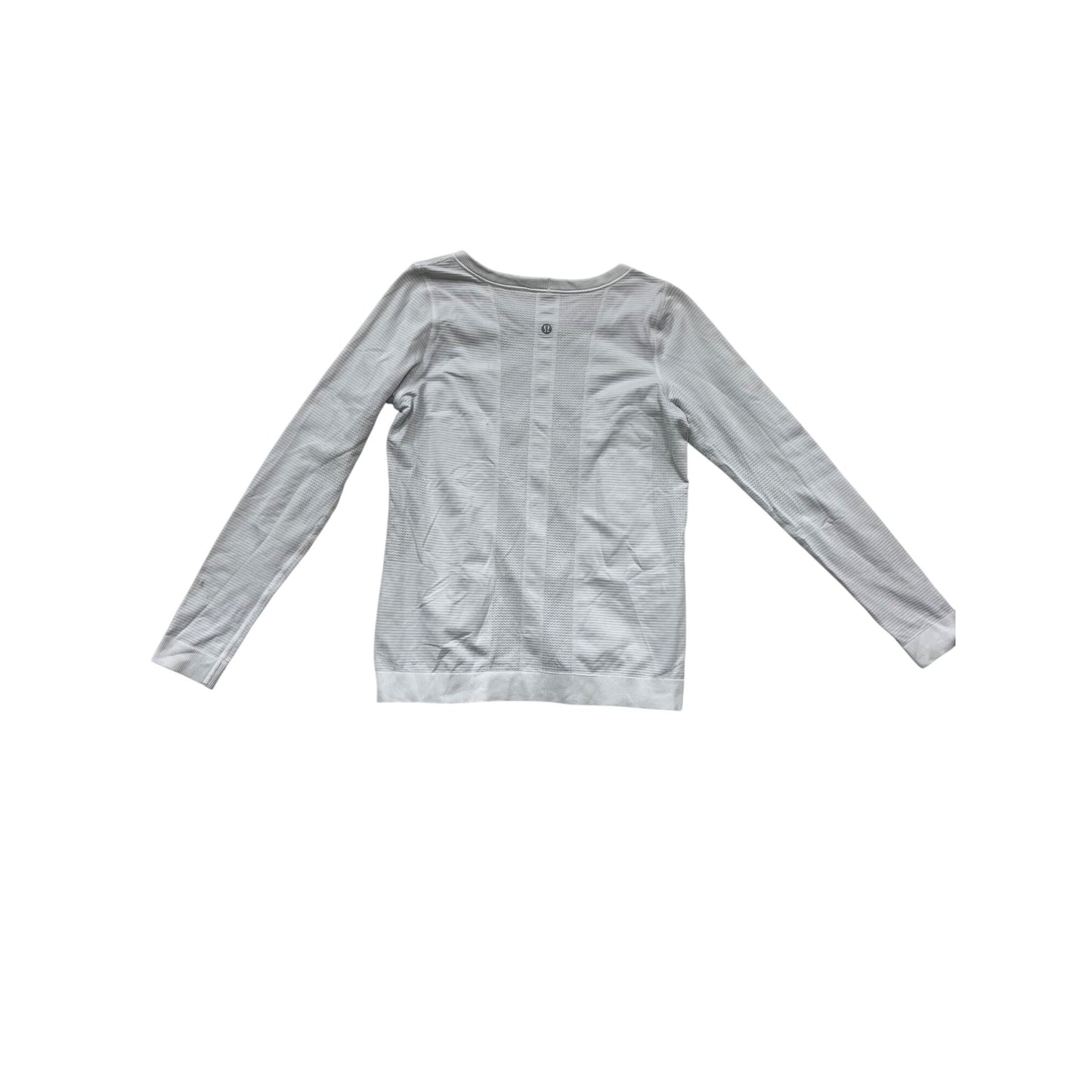 Lululemon White Long Sleeve Athletic Top #321A