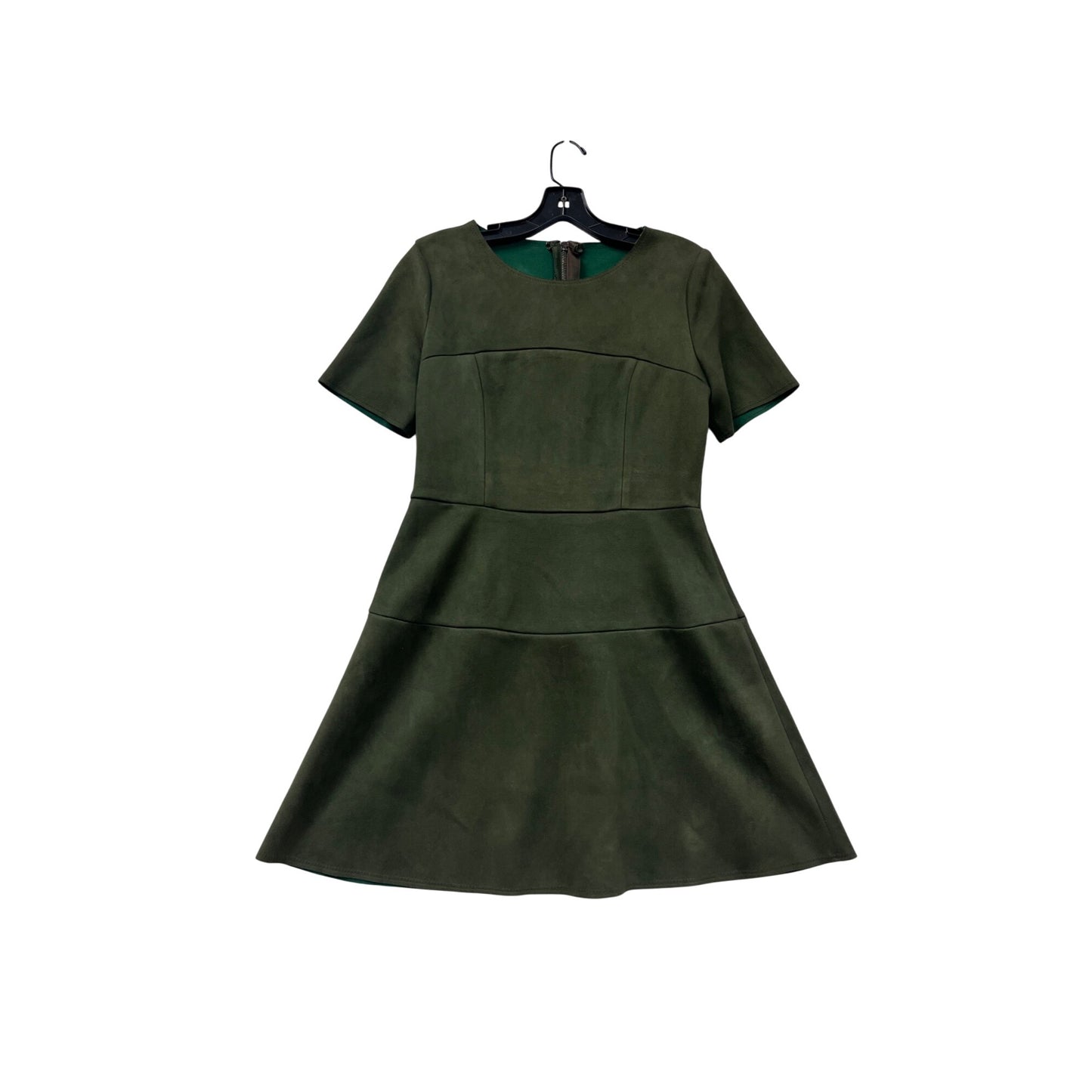 Frnch Womens Short Sleeve Green Dress Size M #8367
