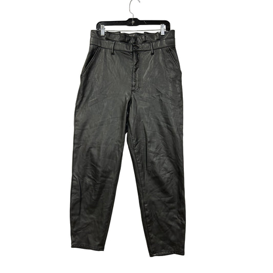 Abercrombie & Fitch Womens Faux Leather Pants #6369