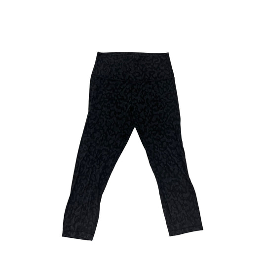 Woman’s Lululemon Pace Rival Crop Athletic Leggings #2979