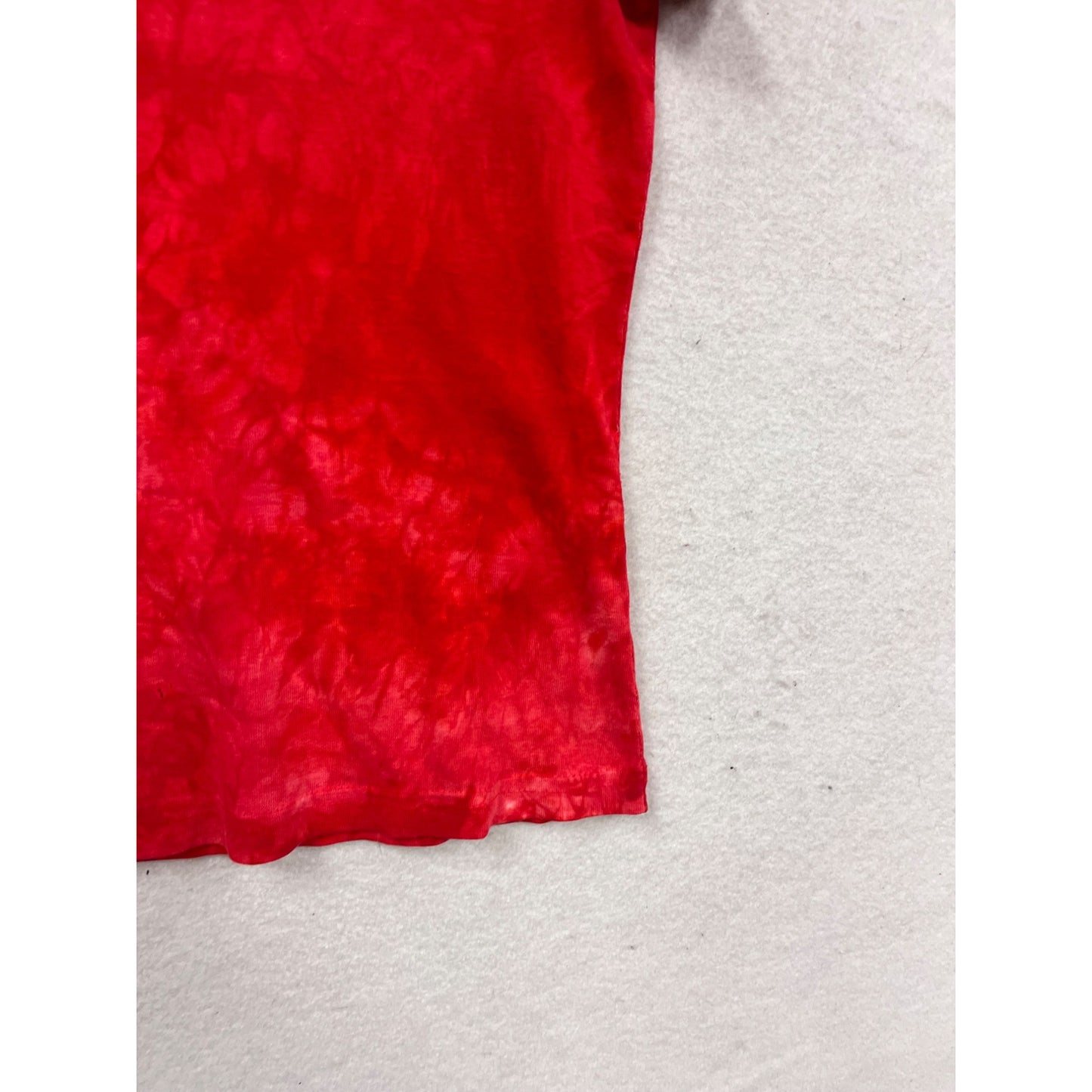 Sonoma Jean Co. Red Tie-Dye Star Print T-Shirt S Womens #759A