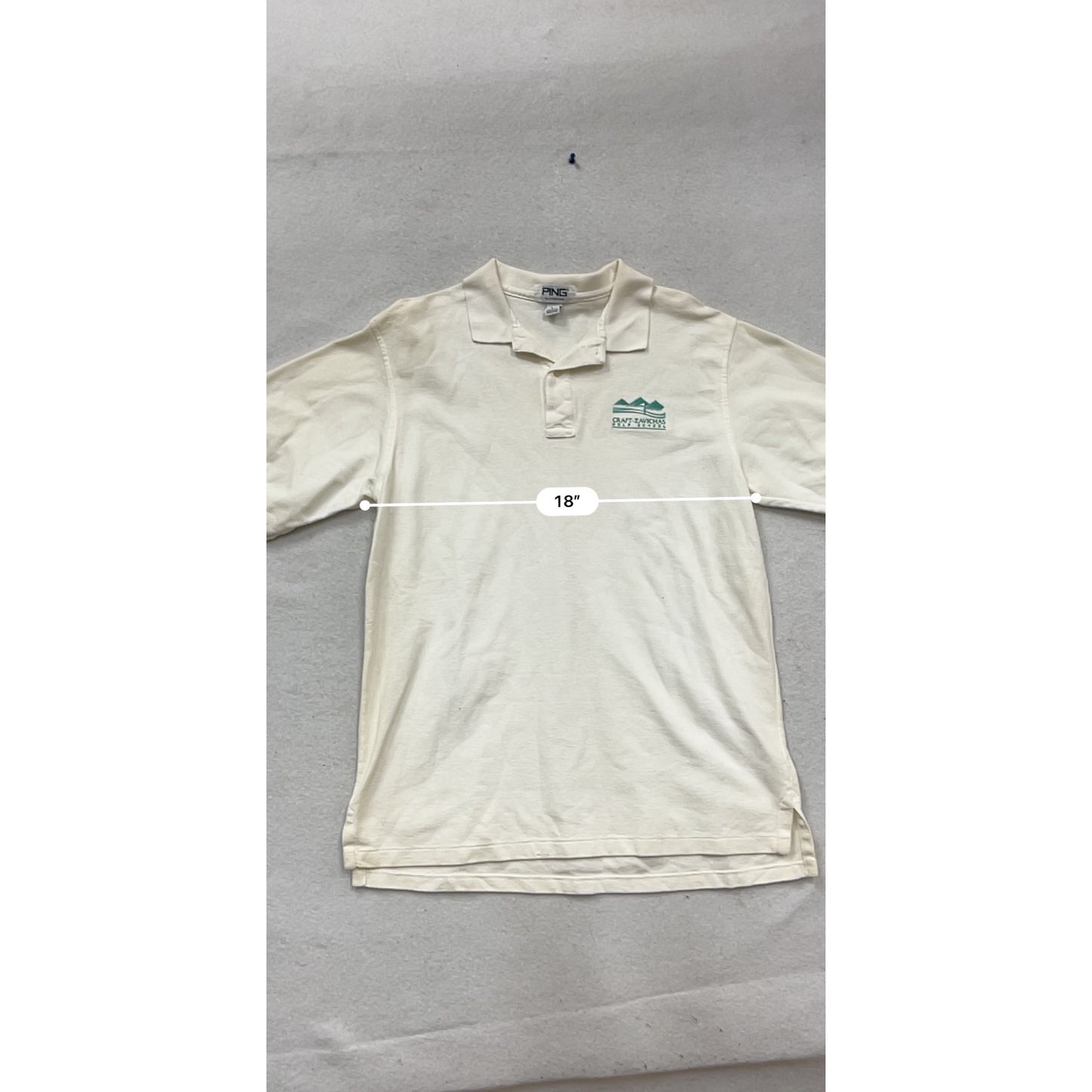 Ping By Karsten Craft-Zavickas Golf School Polo Shirt Size L #470A