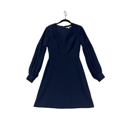 Gianni Bini Navy Blue Long Sleeve Dress XS #454A