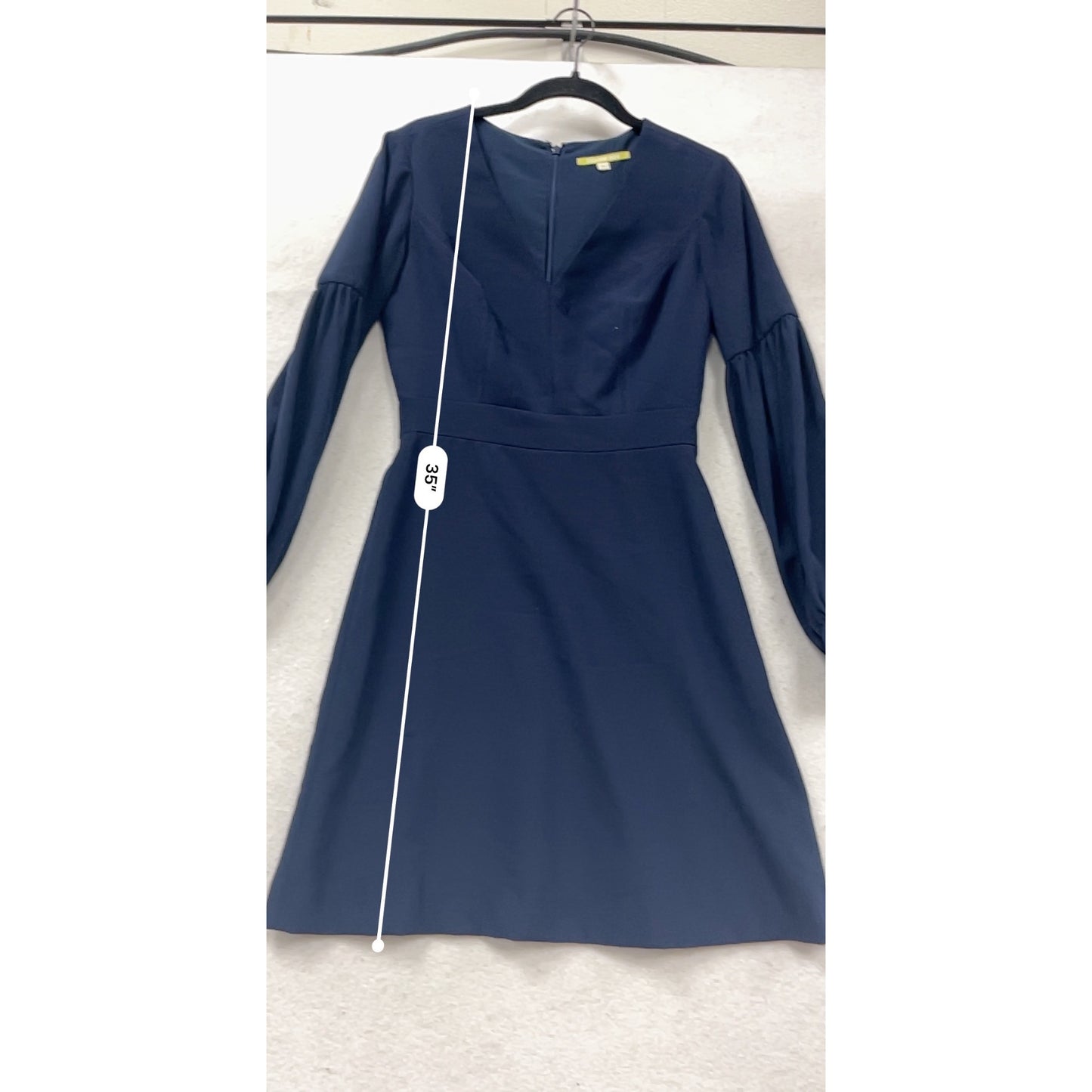 Gianni Bini Navy Blue Long Sleeve Dress XS #454A