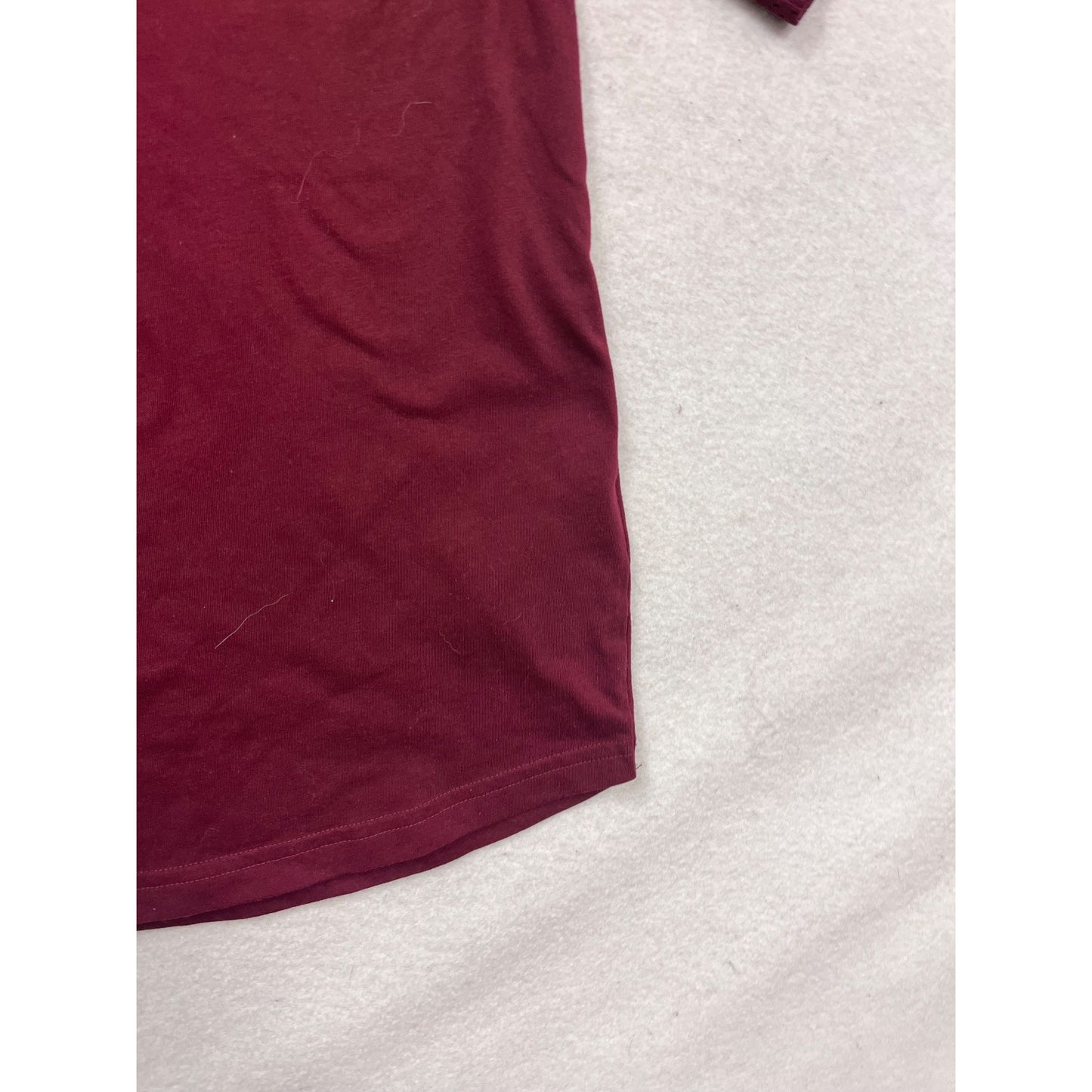 Nike Minnesota Golden Gophers Maroon & Gold Short Sleeve Athletic Tee M #951A