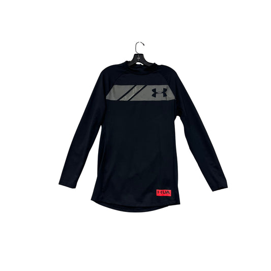 Under Armour Mens ColdGear Long Sleeve Fitted Shirt M Black #8315