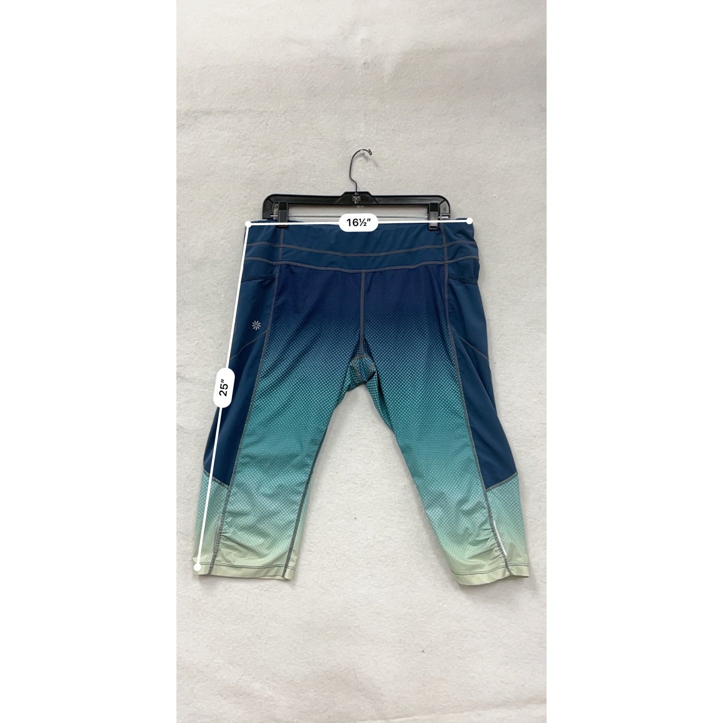 Athleta XL Gradient Ombre Capri Leggings #8380
