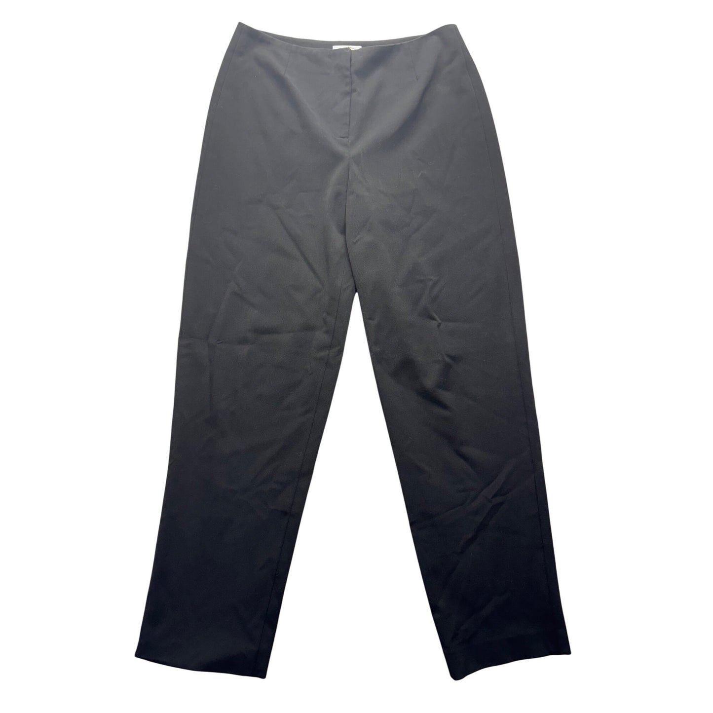 Talbots Black Stretch Trousers Size 10 Polyester Blend 459B