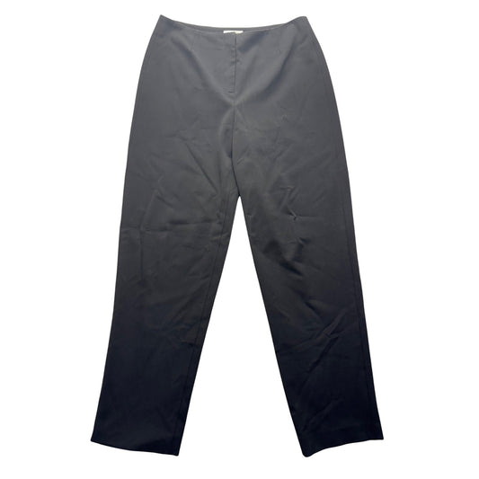 Talbots Black Stretch Trousers Size 10 Polyester Blend 459B