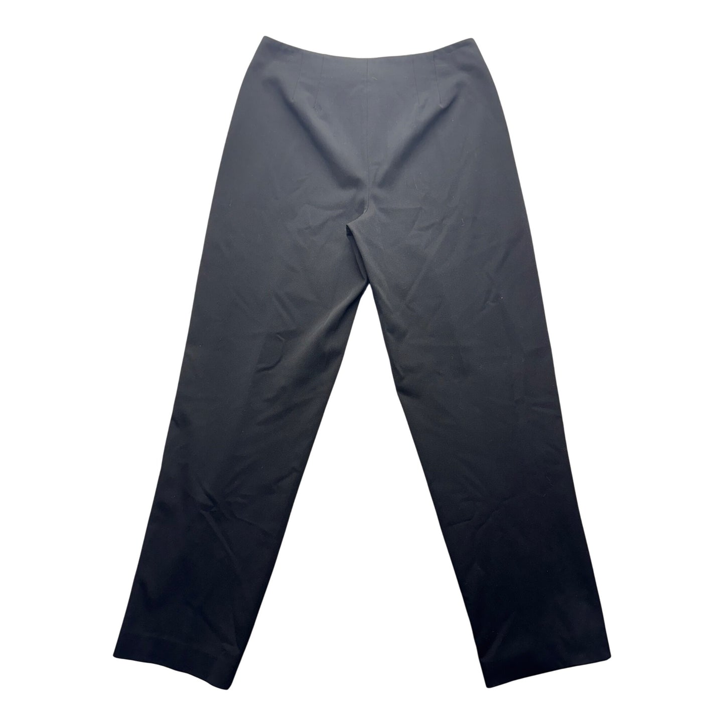 Talbots Black Stretch Trousers Size 10 Polyester Blend 459B