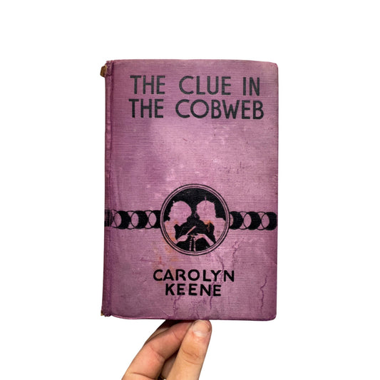 The Clue In The Cobweb By Carolyn Keene Hardcover Vintage Grosset & Dunlap #9909