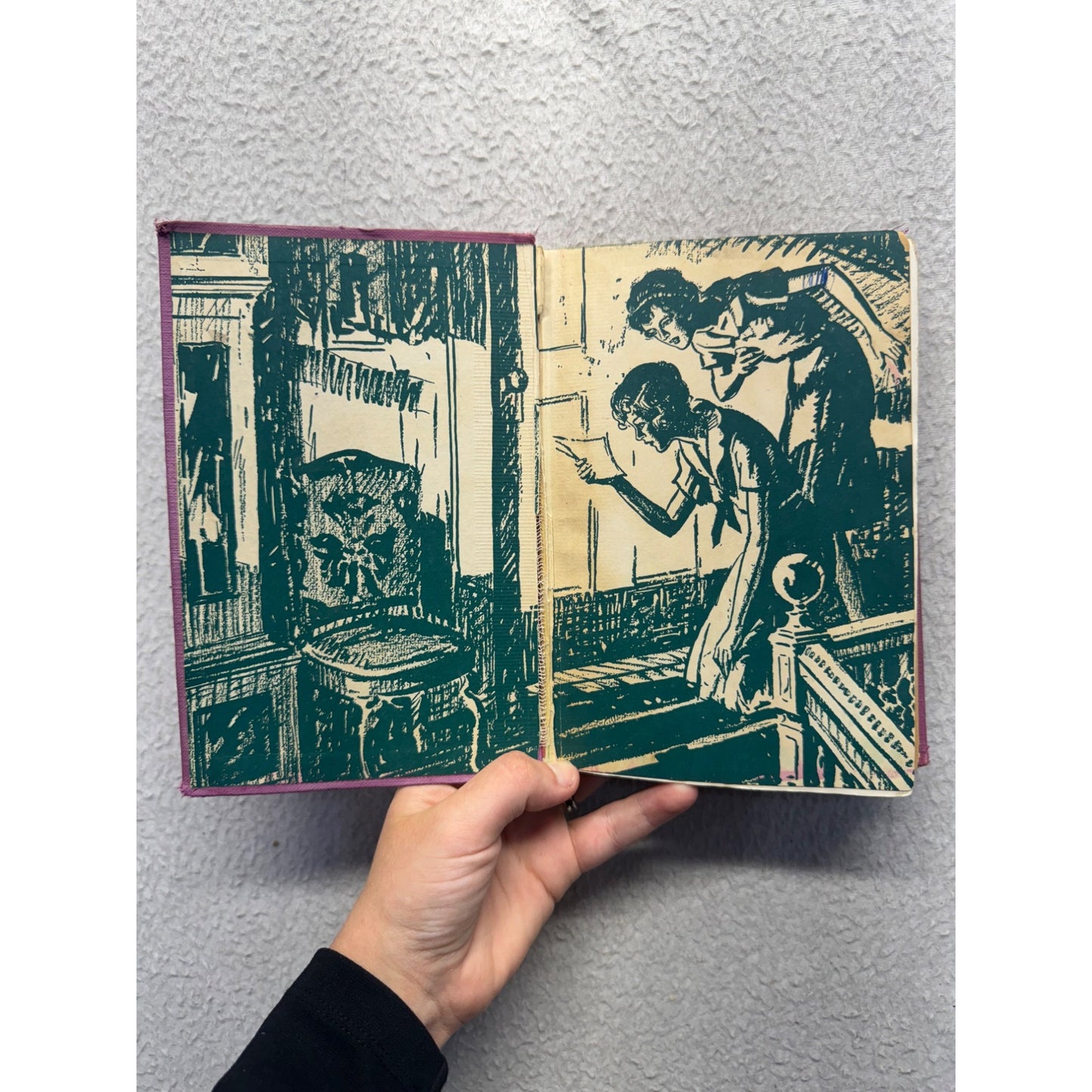 The Clue In The Cobweb By Carolyn Keene Hardcover Vintage Grosset & Dunlap #9909