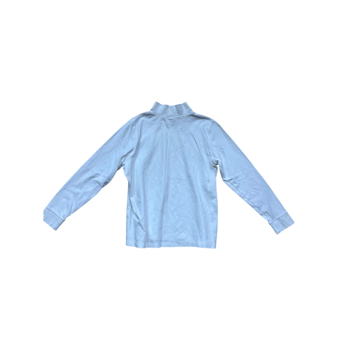 L.L. Bean Turtleneck Top M PET White Long Sleeve #271A