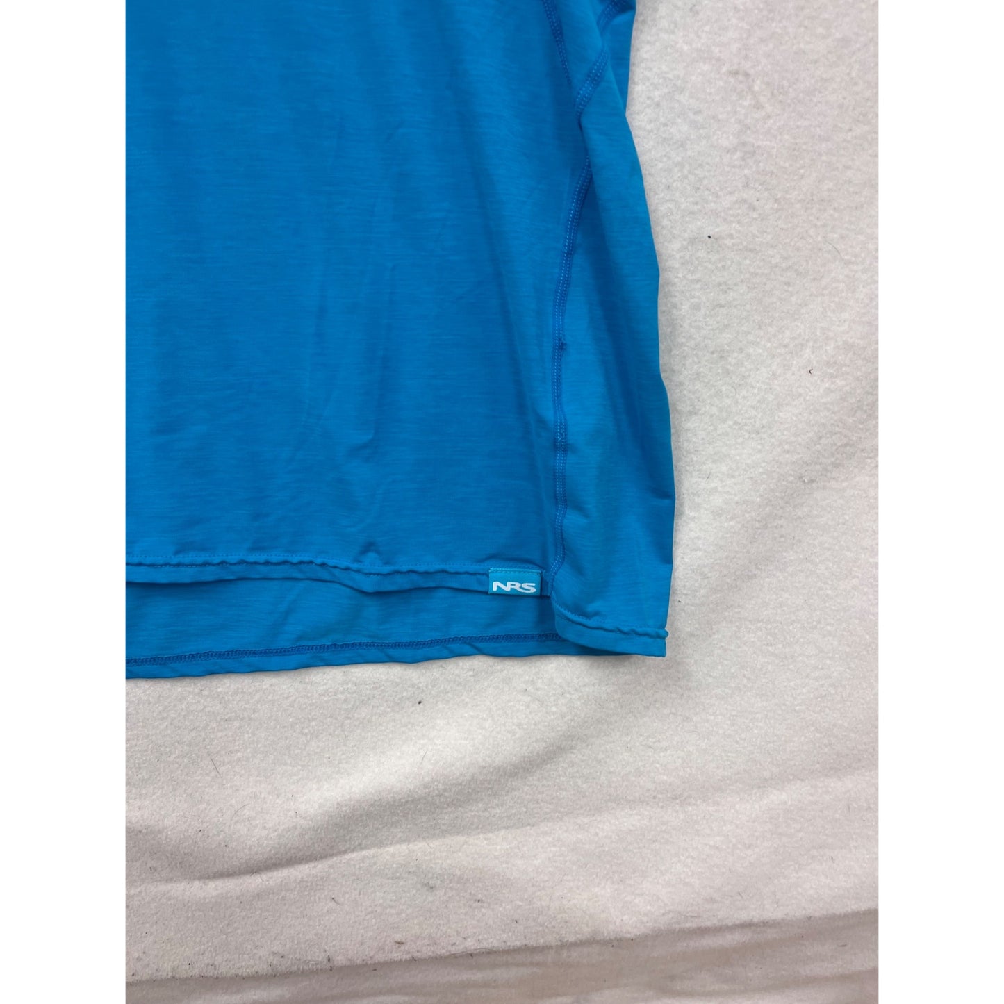 NRS Mens XL UPF 50+ Sun Protection Blue Short Sleeve Moisture-Wicking T-Shirt #8871