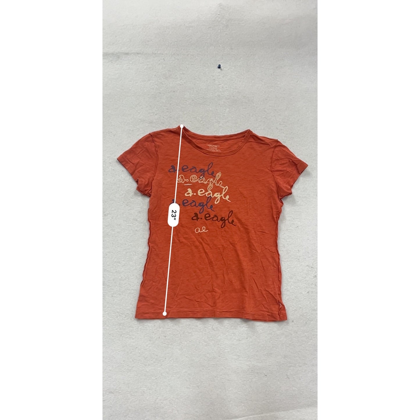 American Eagle Outfitters Red Graphic Tee S #642A