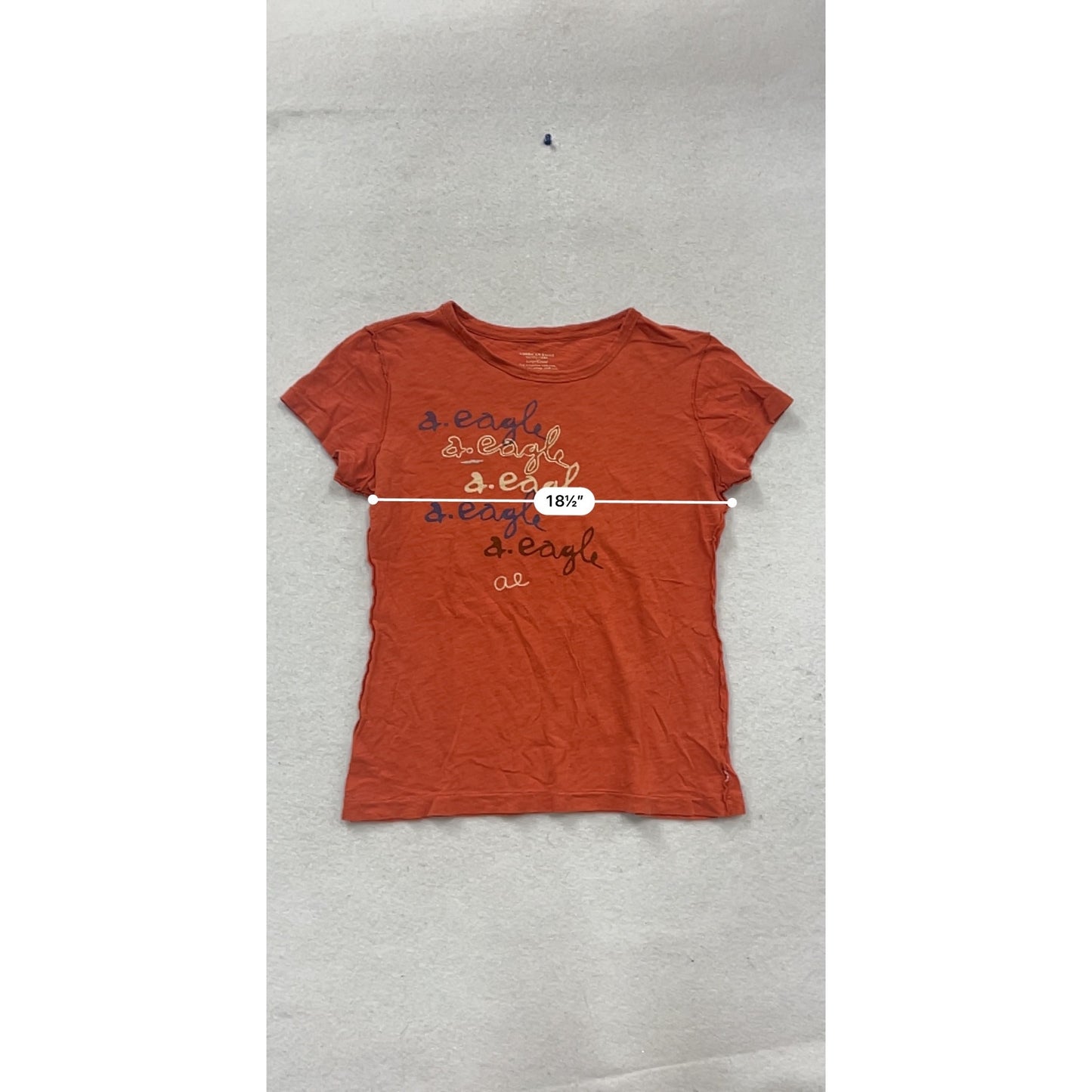 American Eagle Outfitters Red Graphic Tee S #642A