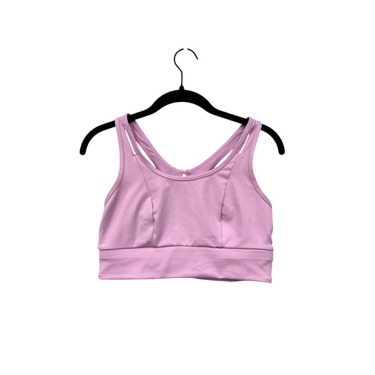 Prana Womens Medium Pink Racerback Sports Bra #8058