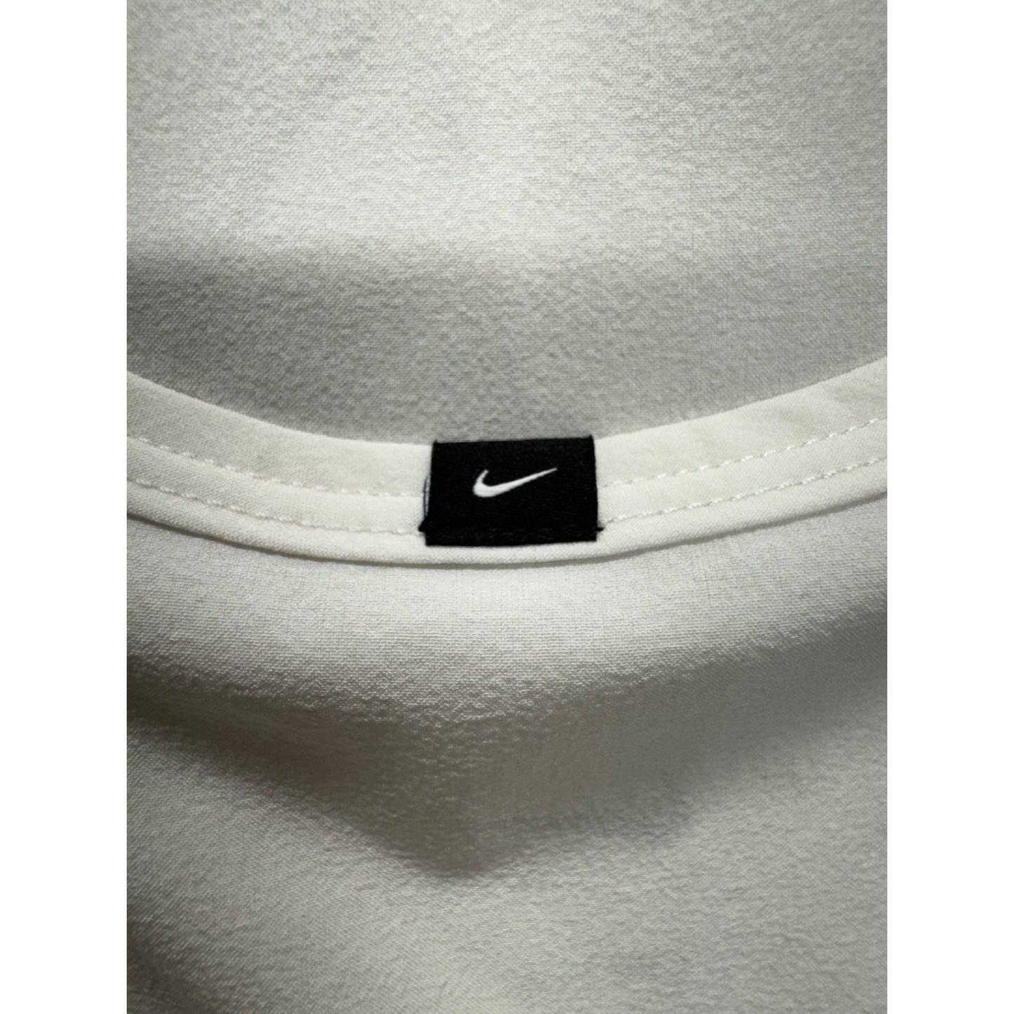 Nike White Dri-Fit Sleeveless Tennis Dress W/ & Pockets L #9322
