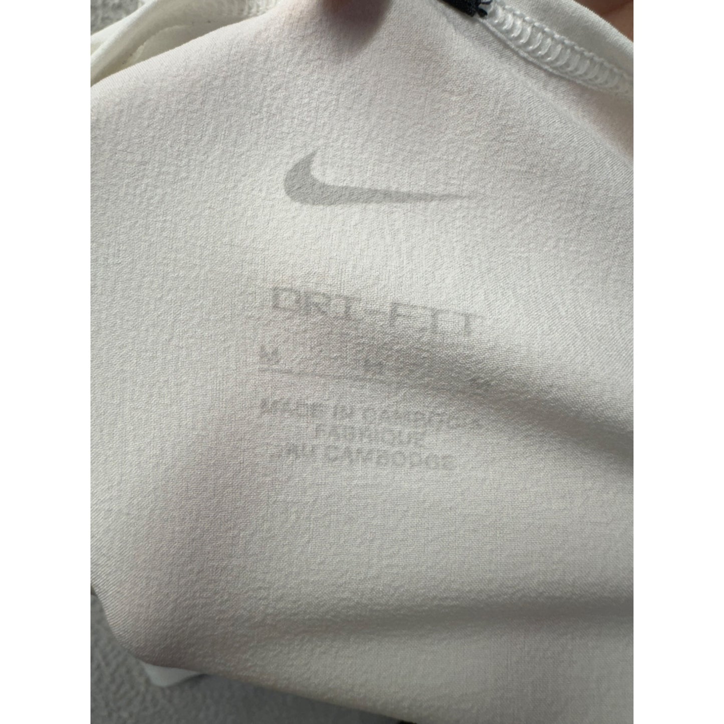 Nike White Dri-Fit Sleeveless Tennis Dress W/ & Pockets L #9322