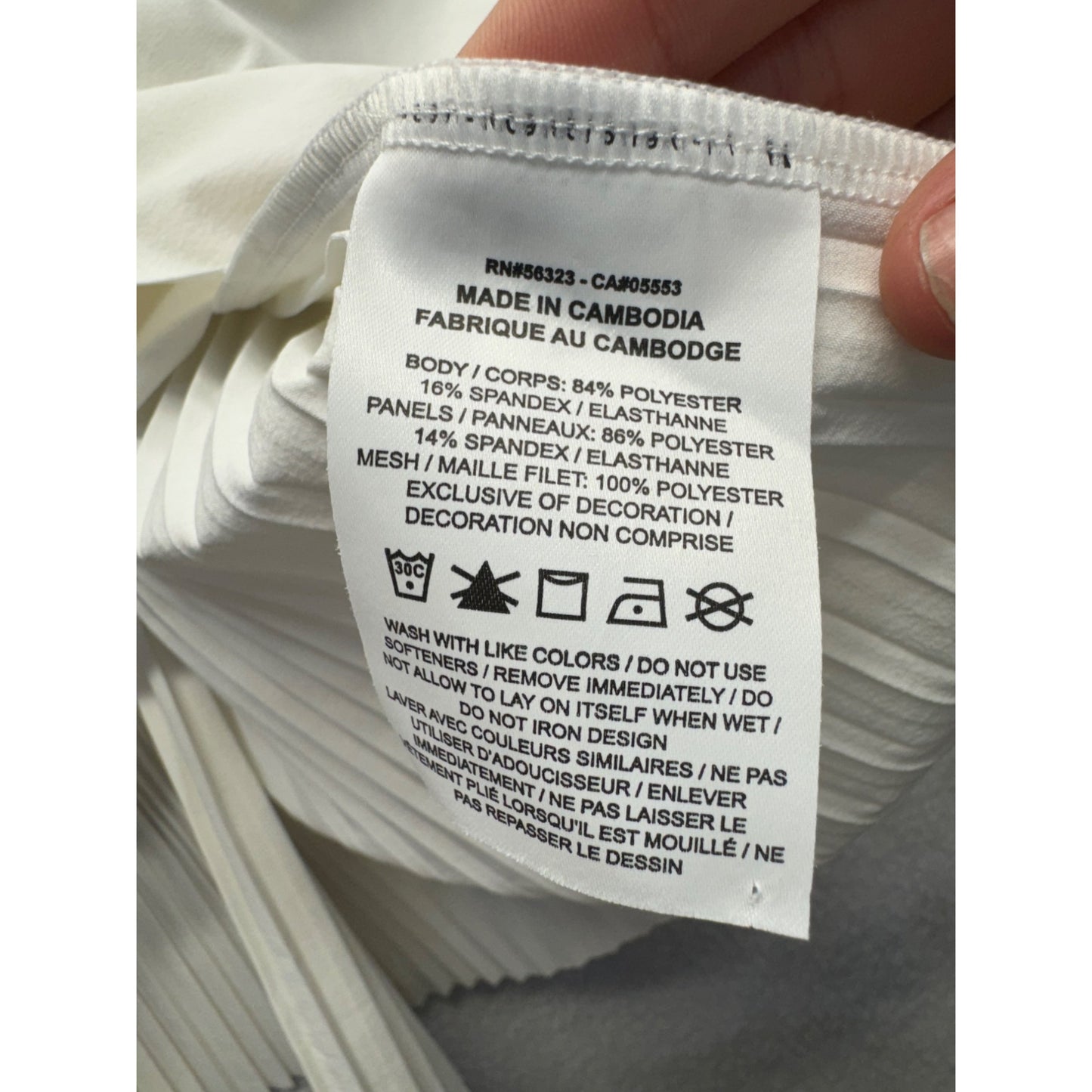 Nike White Dri-Fit Sleeveless Tennis Dress W/ & Pockets L #9322