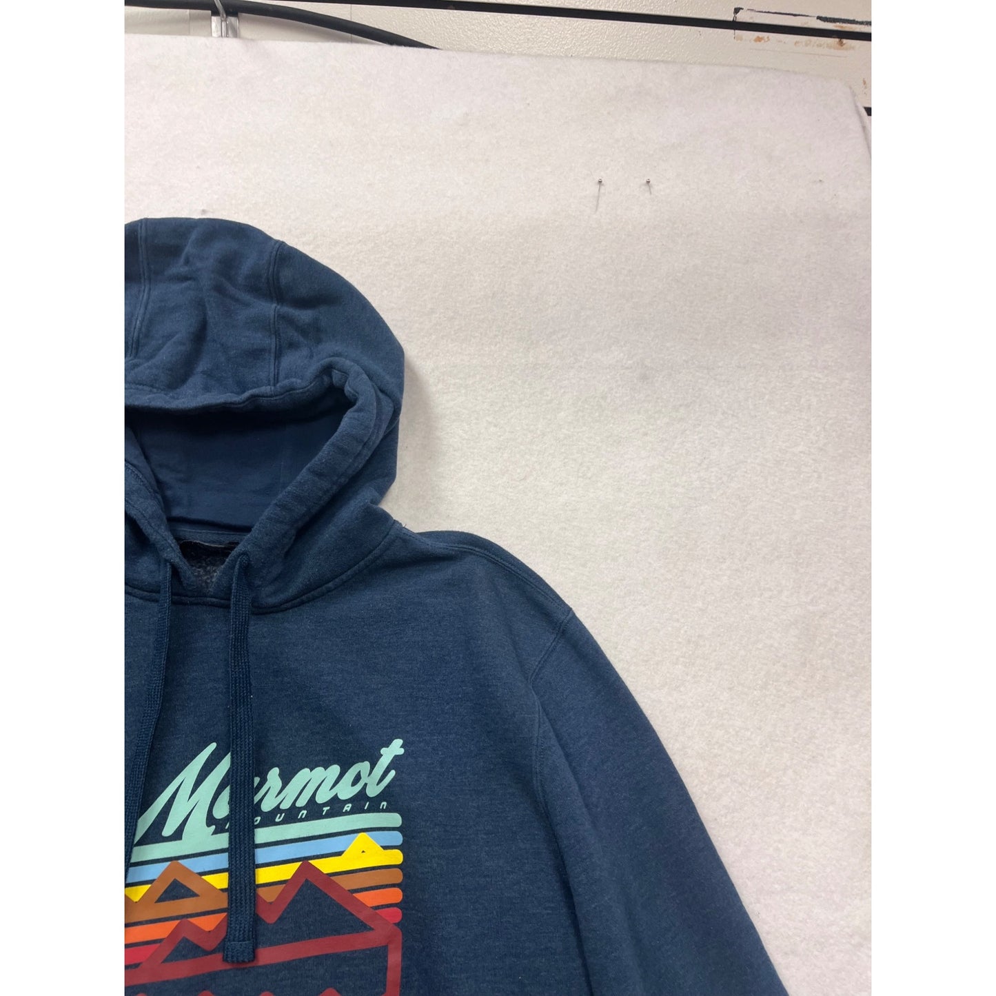 Marmot Mountain Hoodie XL Navy Pullover #284A