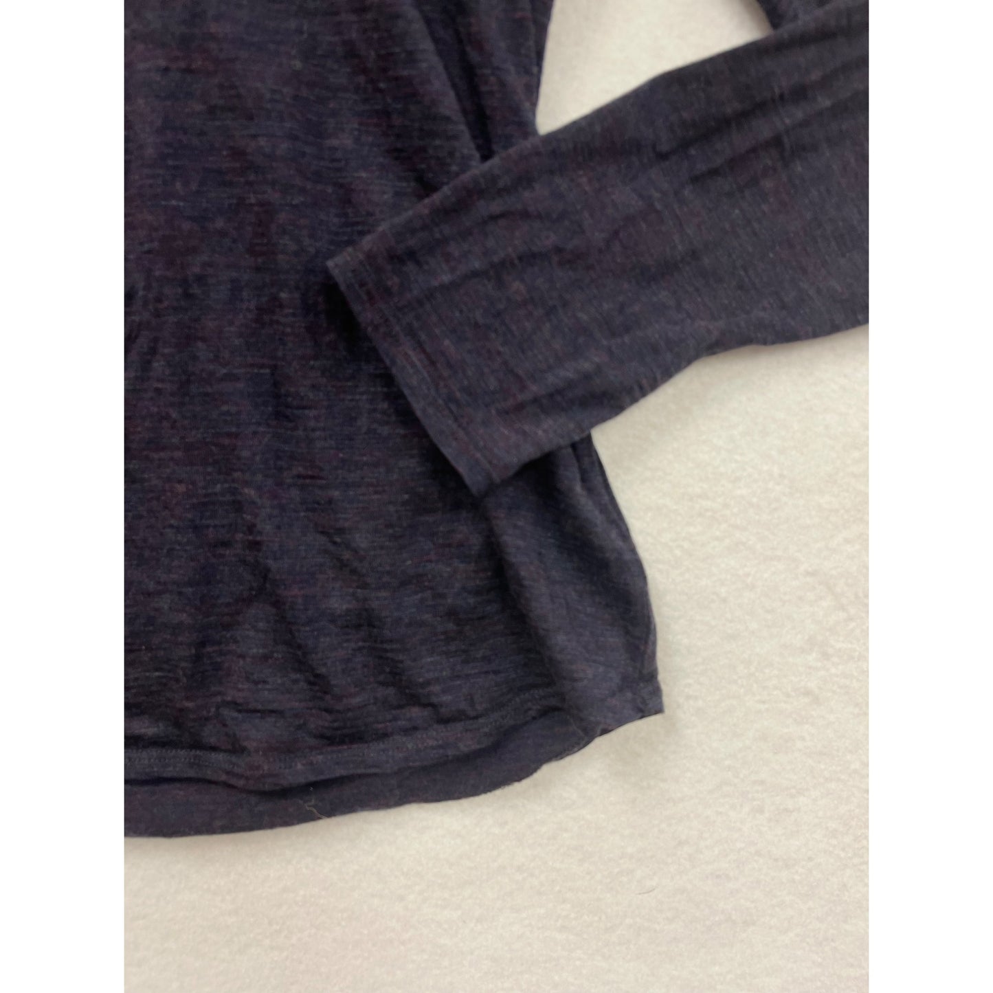 Women’s Seg’ments 100% Merino Wool Purple Top #6007
