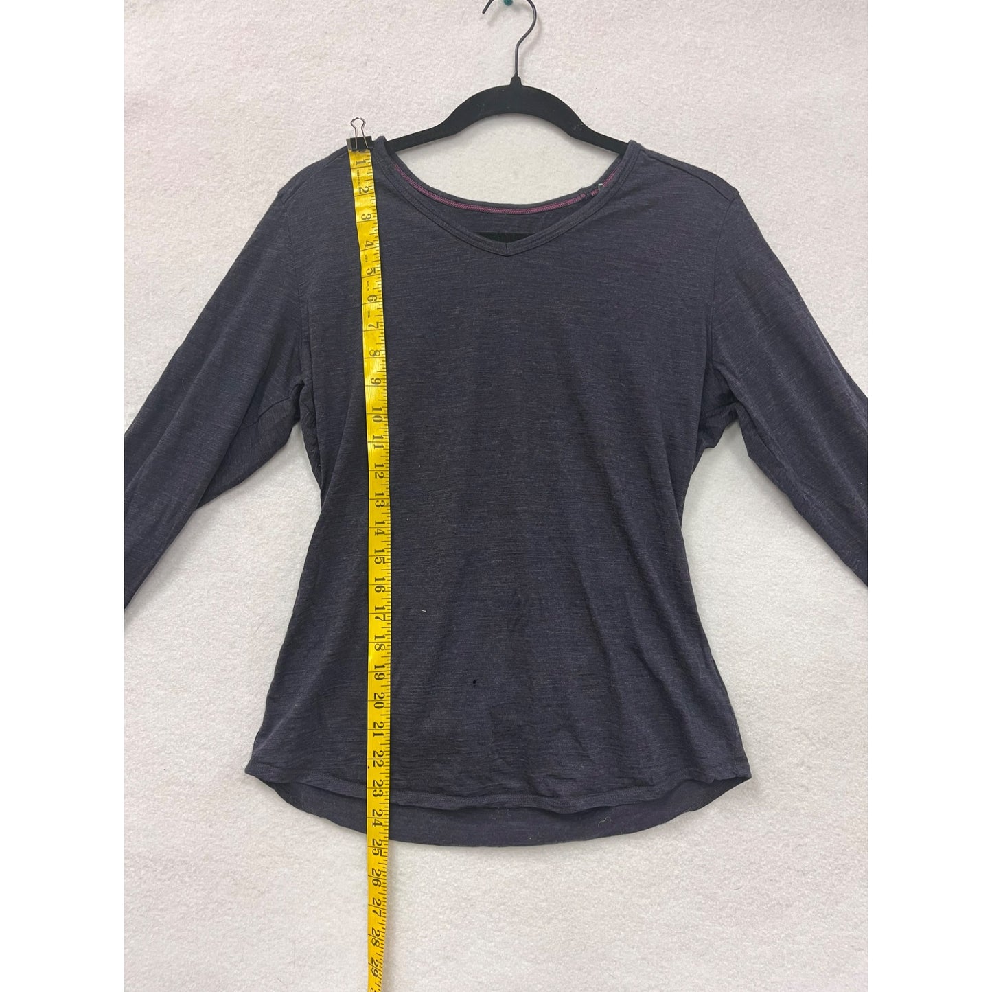 Women’s Seg’ments 100% Merino Wool Purple Top #6007