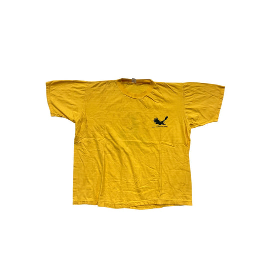 Yellow Graphic T-Shirt African Exploration Limited XL/2XL  #169A