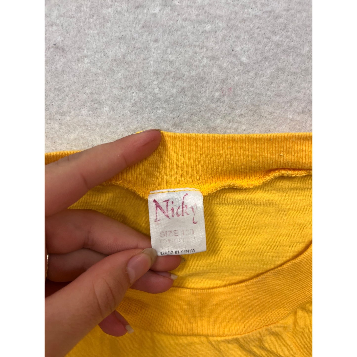 Yellow Graphic T-Shirt African Exploration Limited XL/2XL  #169A