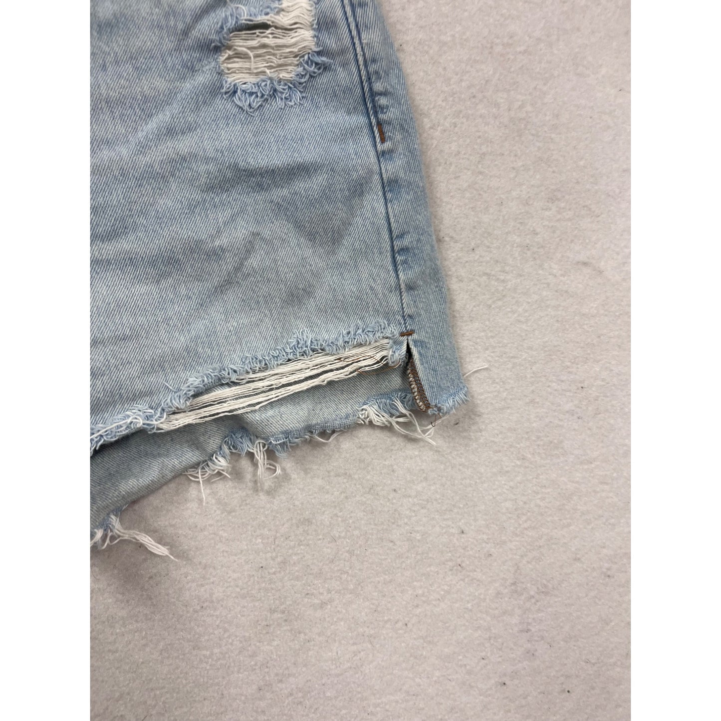 Madewell Relaxed Denim Shorts Size 28 Light Wash #333A